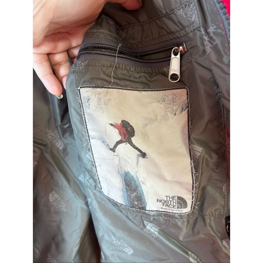 The North Face Gor-Tex Medium (M) Winter Ski Jacket Red Made in the USA - Picture 5 of 6